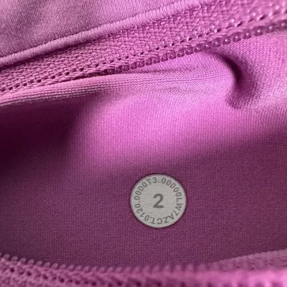 Lululemon Speed Up Short Long 4” Magenta Glow Women’s Size 2 - Picture 8 of 13